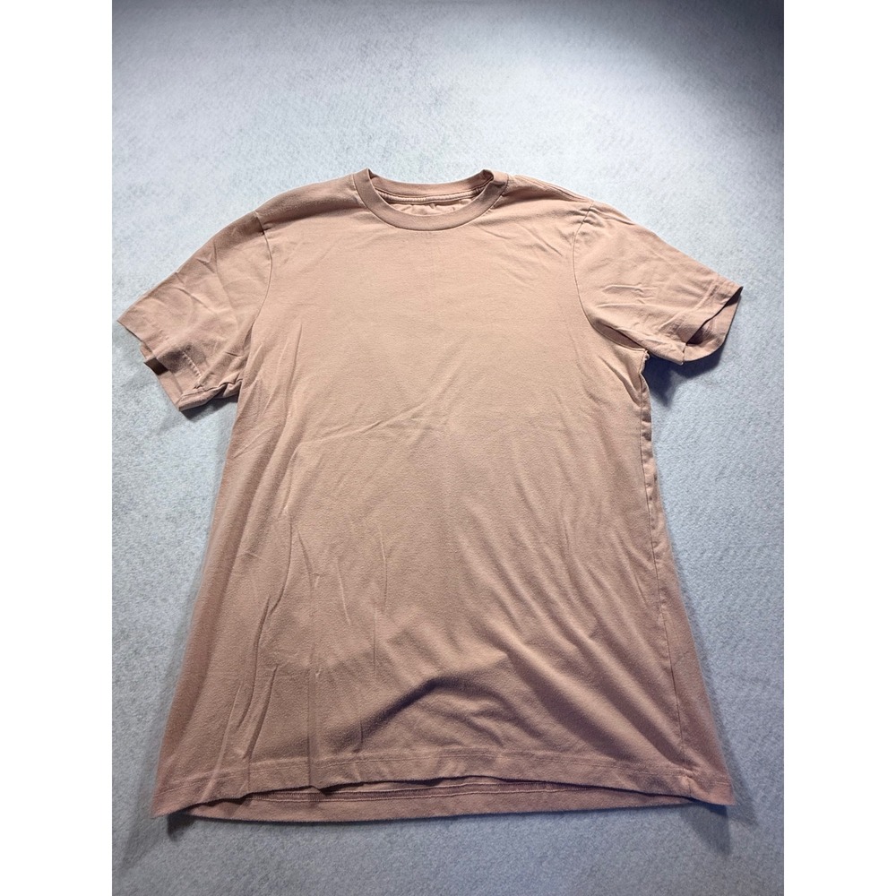 George Mens Pink Short Sleeve Crew Neck T-Shirt Size L 42-44 Recycled Blend